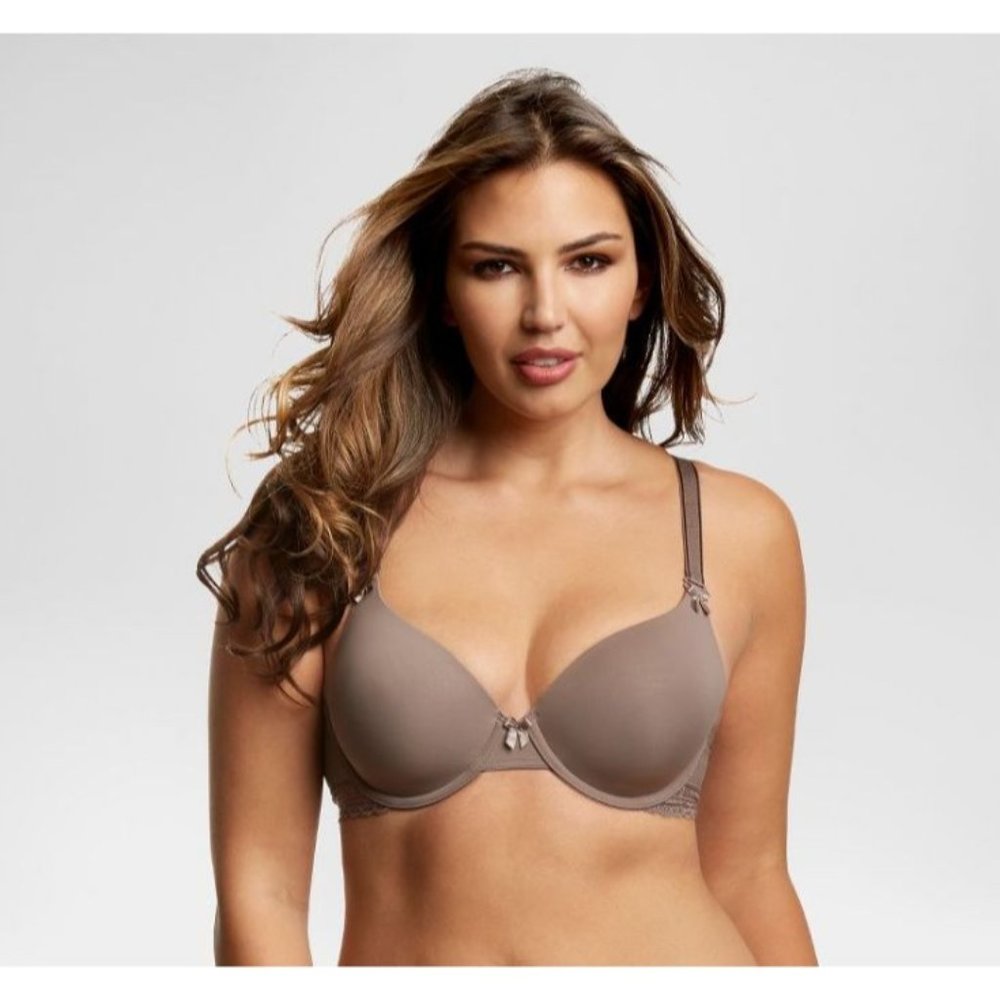 Paramour Women's Gorgeous Memory Foam Contour Bra 40C